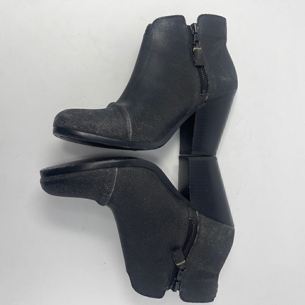 Rag & Bone Suede Coated Margot Boot - Black Sz 37… - image 3